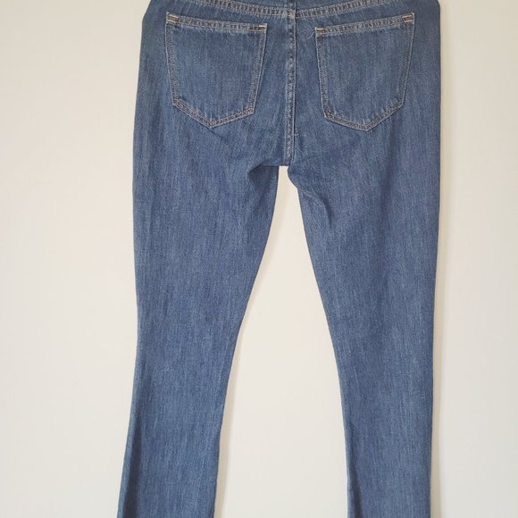 Gap 1969 Original Summer Flare Frayed Jeans 24r - Picture 4 of 6
